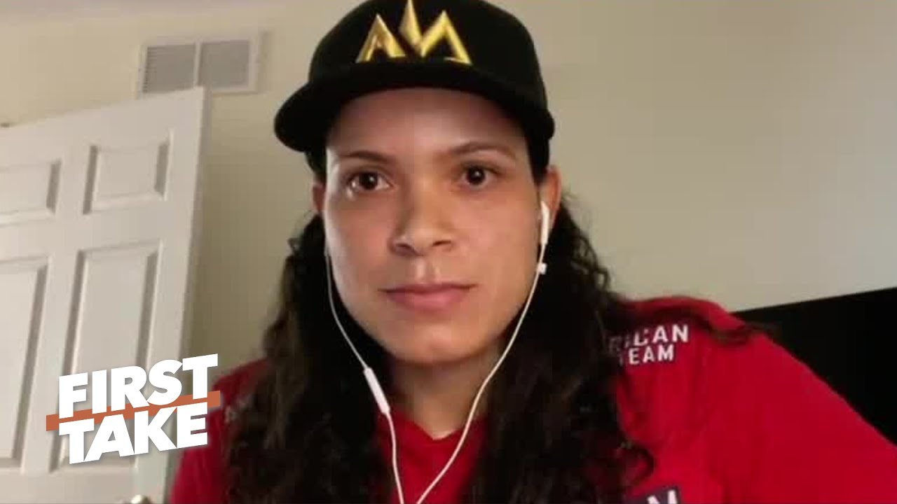 Amanda Nunes insists height won't be a factor in fight vs. Megan Anderson at UFC 259 | First Take