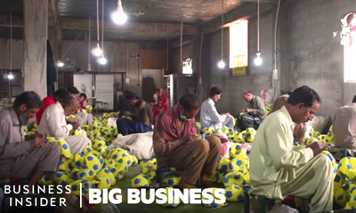 70% Of The World's Footballs Come From This City | Big Business