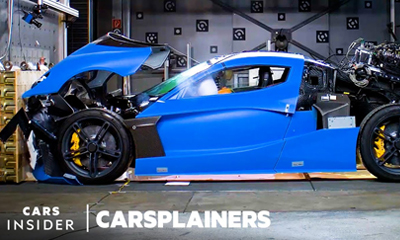 How A $2 million Electric Hypercar Gets Crash Tested | Carsplainers