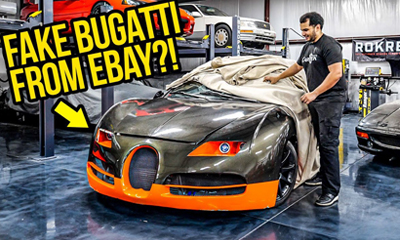 I Bought A FAKE Bugatti Veyron On Ebay (And It's WORSE Than You Think)