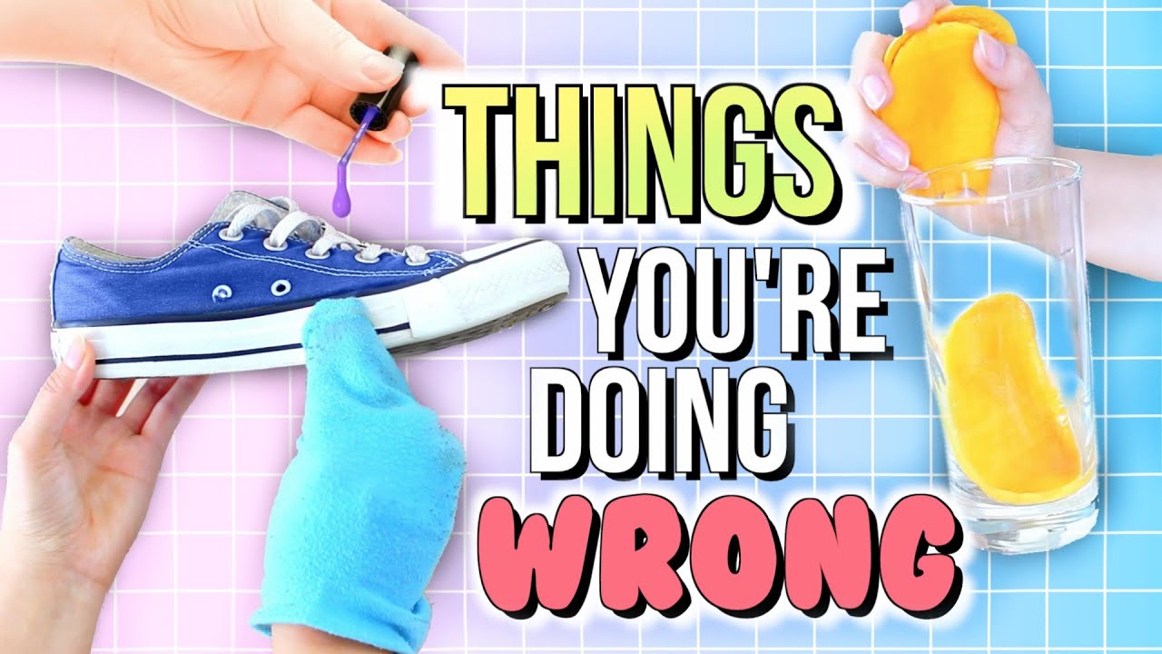 10 Things You're Doing Wrong / Life Hacks You Need to Know!! | JENerationDIY