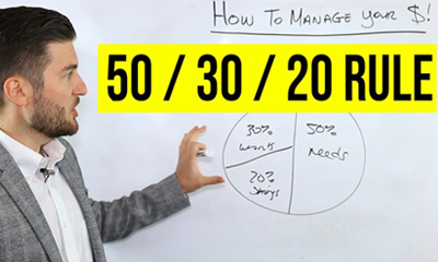 How To Manage Your Money (50/30/20 Rule)