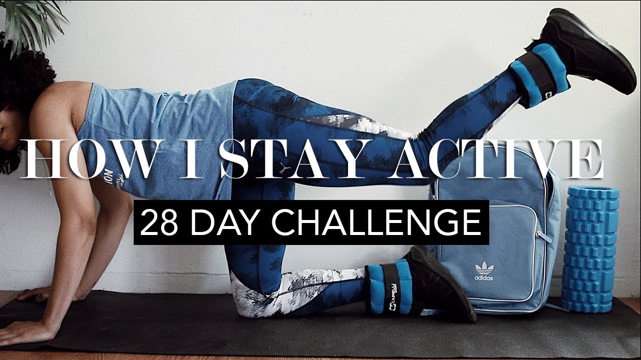 How to Stay Fit When You're Busy || 28 Day Challenge